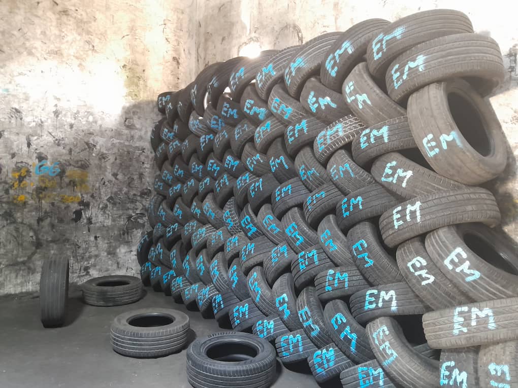 Stock de pneus EYANO MOBILITY à Kinshasa